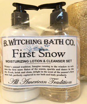 First Snow Lotion & Cleanser Set